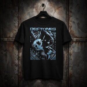 Deftones T-shirt Deftones Black Band Concert Shirt